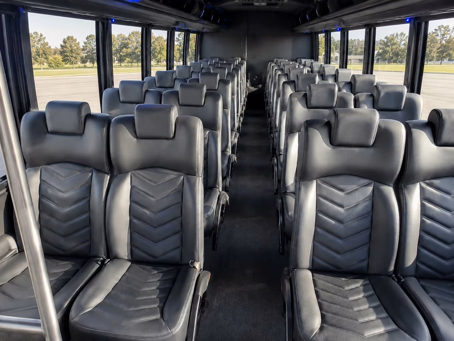 18 passenger minibus inside