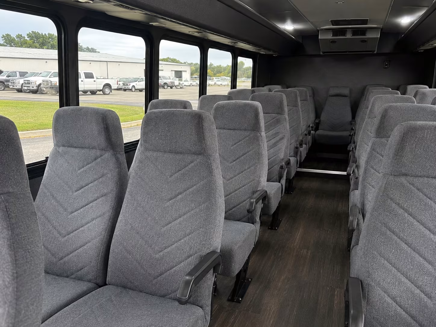 20 passenger minibus interior