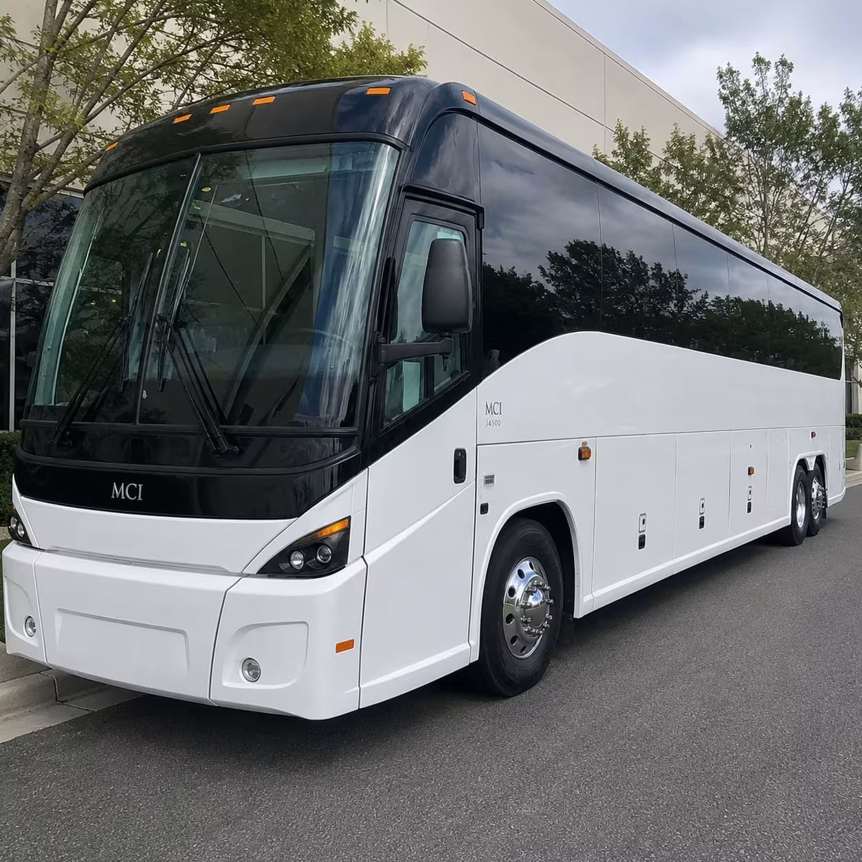 56 passenger charter bus