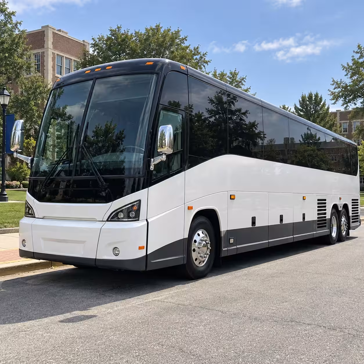 charter bus transportation for large parma prom groups