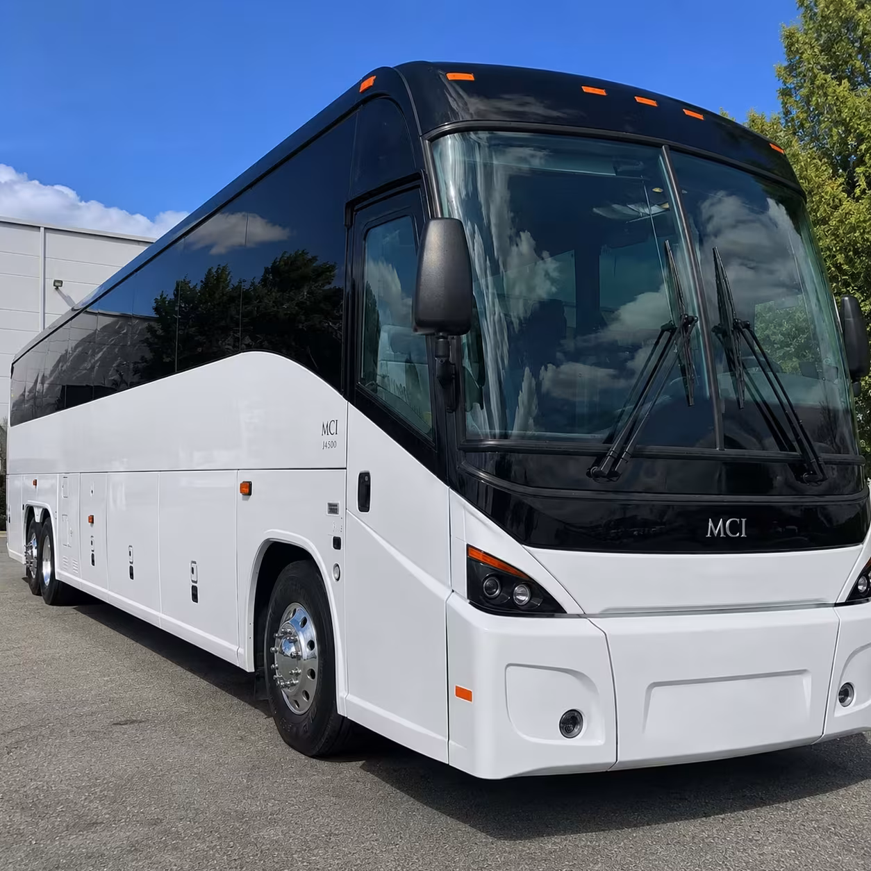 parma employee shuttle buses between remote lots and facilities