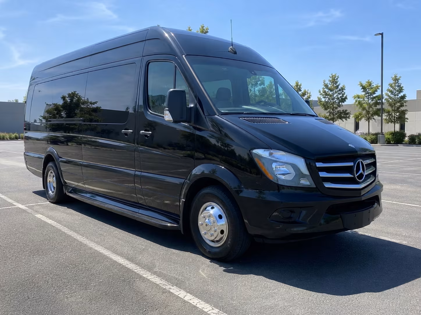 sprinter van with driver