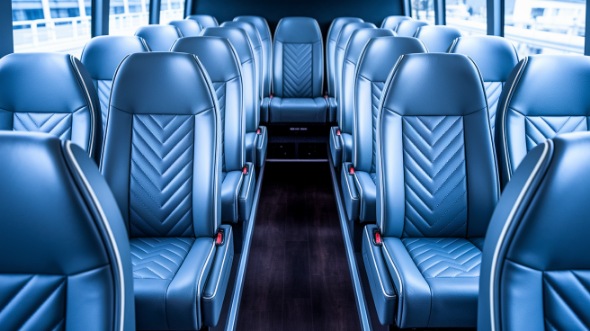 parma 15 passenger minibus interior
