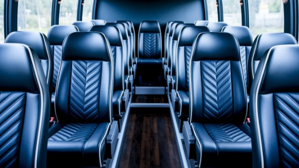 parma 25 passenger minibus inside