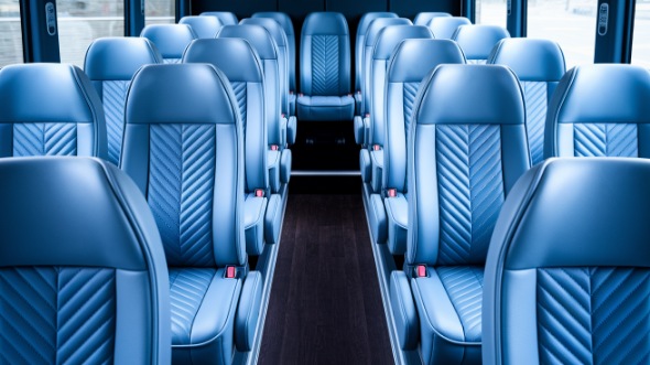 parma 30 passenger minibus inside