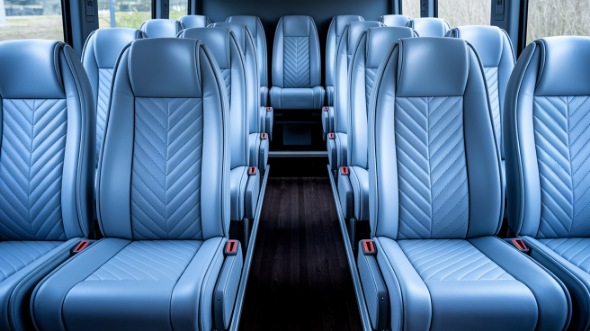 parma 30 passenger minibus interior