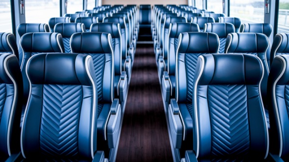 parma 56 passenger charter bus rental