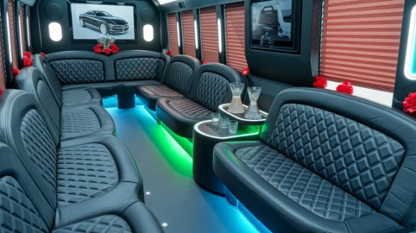 parma party bus rental inside