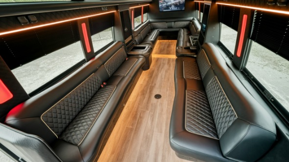 parma sprinter limo rental inside