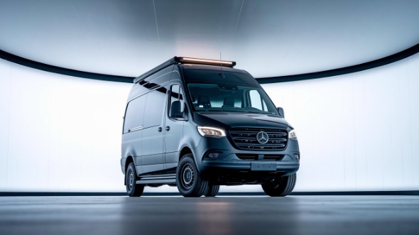 parma sprinter van with driver